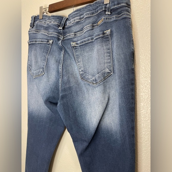 KanCan Dark Blue Skinny Jeans Stretchy Size XL - Picture 6 of 9